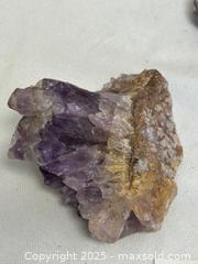 MaxSold Auction: Thunder Bay Amethyst Cluster Lot, 2 Specimens - Livermore (California, USA) SELLER MANAGED Estate Sale Online Auction - Hansen Road