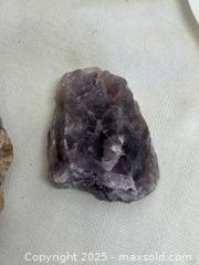 MaxSold Auction: Thunder Bay Amethyst Cluster Lot, 2 Specimens - Livermore (California, USA) SELLER MANAGED Estate Sale Online Auction - Hansen Road