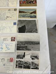 MaxSold Auction: Vintage Mid-20th Century Postcard Lot (26–50 Cards) - Livermore (California, USA) SELLER MANAGED Estate Sale Online Auction - Hansen Road