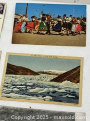 MaxSold Auction: Vintage Mid-20th Century Postcard Lot (26–50 Cards) - Livermore (California, USA) SELLER MANAGED Estate Sale Online Auction - Hansen Road