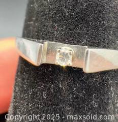 MaxSold Auction: 14k white gold solitaire diamond ring - Markham (Ontario, Canada) SELLER MANAGED Downsizing Online Auction - Loring Crescent