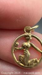 MaxSold Auction: 14k Yellow Gold chain with pendant  - Markham (Ontario, Canada) SELLER MANAGED Downsizing Online Auction - Loring Crescent