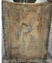 MaxSold Auction: Angel of Light tapestry throw blanket by artist Lena Liu - Markham (Ontario, Canada) SELLER MANAGED Downsizing Online Auction - Loring Crescent