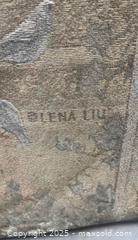 MaxSold Auction: Angel of Light tapestry throw blanket by artist Lena Liu - Markham (Ontario, Canada) SELLER MANAGED Downsizing Online Auction - Loring Crescent