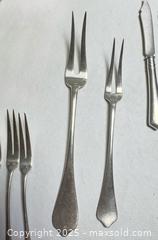 MaxSold Auction: Antique sterling silver forks and knives  - Markham (Ontario, Canada) SELLER MANAGED Downsizing Online Auction - Loring Crescent