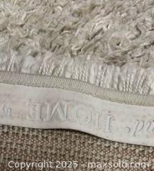 MaxSold Auction: Beige colour High pile shag rug  - Markham (Ontario, Canada) SELLER MANAGED Downsizing Online Auction - Loring Crescent