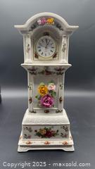 MaxSold Auction: Royal Albert Old Country Roses Grandfather Clock  - Markham (Ontario, Canada) SELLER MANAGED Downsizing Online Auction - Loring Crescent