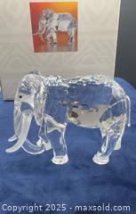 MaxSold Auction: Swarovski Crystal SCS 1993 Annual Edition Elephant with box & papers - Markham (Ontario, Canada) SELLER MANAGED Downsizing Online Auction - Loring Crescent