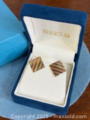 MaxSold Auction: 14k Gold 'Tri Coloured' Earrings - Hamilton (Ontario, Canada) SELLER MANAGED Estate Sale Online Auction - Gertrude Street