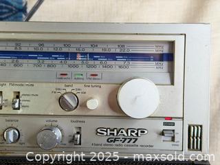MaxSold Auction: Sharp GF-777 Boombox - Monster Ghettoblaster - WORKING! - Hamilton (Ontario, Canada) SELLER MANAGED Estate Sale Online Auction - Gertrude Street