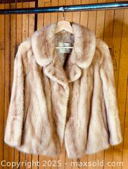 MaxSold Auction: Vintage Light Mink Fur Jacket – Soft Cream Blonde, Toronto Maker - Hamilton (Ontario, Canada) SELLER MANAGED Estate Sale Online Auction - Gertrude Street