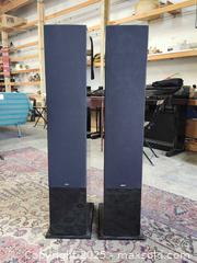 MaxSold Auction: 2x Energy Veritas V-6.3 speakers works great  - Toronto (Ontario, Canada) PARTNER MANAGED Reseller Online Auction - Queen Street West