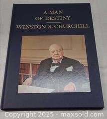 MaxSold Auction: A Man of Destiny: Winston S. Churchill book - Toronto (Ontario, Canada) PARTNER MANAGED Reseller Online Auction - Queen Street West