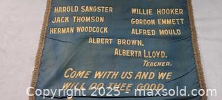 MaxSold Auction: Fringed School/Class Banner by Dominion Regalia Co., Toronto, c.1905-07 - Toronto (Ontario, Canada) PARTNER MANAGED Reseller Online Auction - Queen Street West