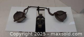 MaxSold Auction: Lot of 2 Vintage Mechanical Kitchen & Balance Scales - Toronto (Ontario, Canada) PARTNER MANAGED Reseller Online Auction - Queen Street West