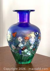 MaxSold Auction: Amazing Robert Held Signed Art Glass Bud Vase - Canadian Listed Artist - Newmarket (Ontario, Canada) SELLER MANAGED Reseller Online Auction - Lundys Lane