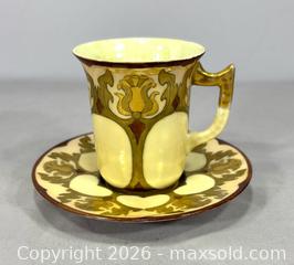 MaxSold Auction: Early 20th Century T&V Limoges France Tressemanes & Vogt Art Nouveau Demitasse Cup/Saucer - Newmarket (Ontario, Canada) SELLER MANAGED Reseller Online Auction - Lundys Lane