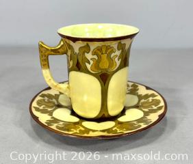 MaxSold Auction: Early 20th Century T&V Limoges France Tressemanes & Vogt Art Nouveau Demitasse Cup/Saucer - Newmarket (Ontario, Canada) SELLER MANAGED Reseller Online Auction - Lundys Lane