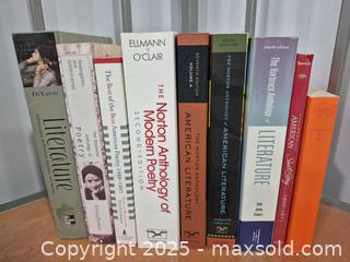 MaxSold Auction: Literature and Poetry Anthologies - Mississauga (Ontario, Canada) SELLER MANAGED Downsizing Online Auction - Sherwood Mills Boulevard