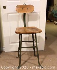 MaxSold Auction: Antique Drafting Stool  - Aurora (Ontario, Canada) PARTNER MANAGED Downsizing Online Auction - Murray Drive