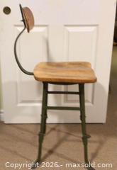 MaxSold Auction: Antique Drafting Stool  - Aurora (Ontario, Canada) PARTNER MANAGED Downsizing Online Auction - Murray Drive
