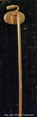 MaxSold Auction: Antique/Vintage Gold Stick Pin - Curling Stone Head - Aurora (Ontario, Canada) PARTNER MANAGED Downsizing Online Auction - Murray Drive