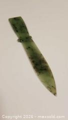 MaxSold Auction: Antique/Vintage Russian Jade Polished Decorative Blade / Letter Opener - Aurora (Ontario, Canada) PARTNER MANAGED Downsizing Online Auction - Murray Drive