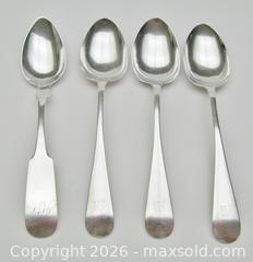 MaxSold Auction: Early Antique Sterling Silver Spoon Collection (425 grams) - Aurora (Ontario, Canada) PARTNER MANAGED Downsizing Online Auction - Murray Drive