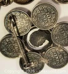 MaxSold Auction: Early Silver Coin/Love Token Jewellery - 5 pieces - Aurora (Ontario, Canada) PARTNER MANAGED Downsizing Online Auction - Murray Drive