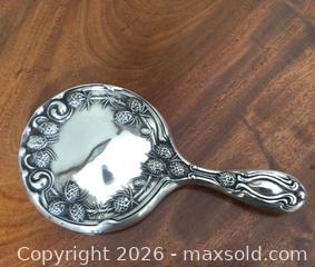 MaxSold Auction: Small Sterling Silver Hand Mirror  - Aurora (Ontario, Canada) PARTNER MANAGED Downsizing Online Auction - Murray Drive