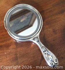 MaxSold Auction: Small Sterling Silver Hand Mirror  - Aurora (Ontario, Canada) PARTNER MANAGED Downsizing Online Auction - Murray Drive