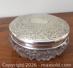 MaxSold Auction: Sterling Silver Dresser Jar - Aurora (Ontario, Canada) PARTNER MANAGED Downsizing Online Auction - Murray Drive
