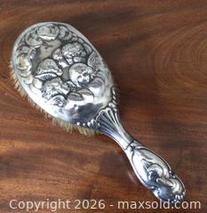 MaxSold Auction: Sterling Silver Hand Brush with Angels 1901 - Aurora (Ontario, Canada) PARTNER MANAGED Downsizing Online Auction - Murray Drive