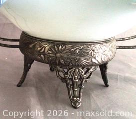 MaxSold Auction: Victorian Bride’s Basket in Milk Glass - Aurora (Ontario, Canada) PARTNER MANAGED Downsizing Online Auction - Murray Drive