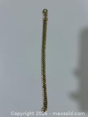 MaxSold Auction: (10K Gold) 8" Woven Bracelet (10.74g) - Burnaby (British Columbia, Canada) SELLER MANAGED Downsizing Online Auction - Halifax Street