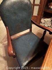 MaxSold Auction: Dining room table with 6 leather chairs.  - Toronto (Ontario, Canada) SELLER MANAGED Estate Sale Online Auction - Glen Manor Drive