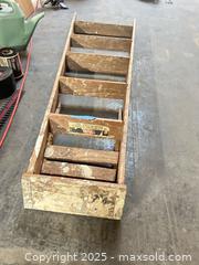 MaxSold Auction: 6 ft Wooden Single-Section Straight Ladder - A - Allentown (Pennsylvania, USA) SELLER MANAGED Moving Online Auction -  South Fulton Street