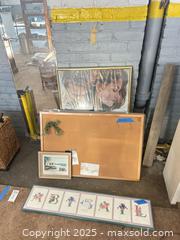 MaxSold Auction: Lot: 6 Wall Items — Full-Length Mirror, Cork Boards, Framed Prints - B - Allentown (Pennsylvania, USA) SELLER MANAGED Moving Online Auction -  South Fulton Street