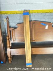MaxSold Auction: Mid-Century Solid Hardwood Wood Bed Set, Medium Walnut - B - Allentown (Pennsylvania, USA) SELLER MANAGED Moving Online Auction -  South Fulton Street