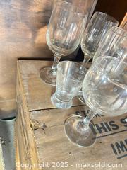 MaxSold Auction: Mixed Glassware Lot — Stemmed and Non-Stemmed, Etched & Plain - A - Allentown (Pennsylvania, USA) SELLER MANAGED Moving Online Auction -  South Fulton Street