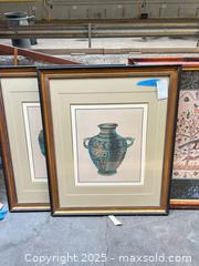 MaxSold Auction: Set of 3 Framed Wall Art Prints – Vessels, Botanical & Bird - A - Allentown (Pennsylvania, USA) SELLER MANAGED Moving Online Auction -  South Fulton Street