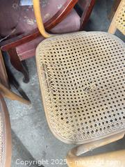 MaxSold Auction: Set of 4 Mid-Century Bentwood Cane Armchairs, Light Honey - B - Allentown (Pennsylvania, USA) SELLER MANAGED Moving Online Auction -  South Fulton Street