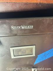 MaxSold Auction: Shaw-Walker 4-Drawer Vertical Lateral Metal Filing Cabinet, Dark Brown - B - Allentown (Pennsylvania, USA) SELLER MANAGED Moving Online Auction -  South Fulton Street