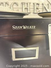 MaxSold Auction: Shaw-Walker Metal Tall Vertical Filing Cabinet, Dark Brown - B - Allentown (Pennsylvania, USA) SELLER MANAGED Moving Online Auction -  South Fulton Street