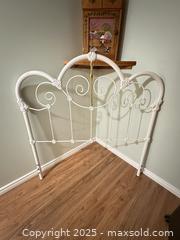 MaxSold Auction: Vintage Metal Headboard  - East Gwillimbury (Ontario, Canada) SELLER MANAGED Estate Sale Online Auction -  Birchard Boulevard