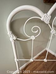 MaxSold Auction: Vintage Metal Headboard  - East Gwillimbury (Ontario, Canada) SELLER MANAGED Estate Sale Online Auction -  Birchard Boulevard