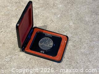 MaxSold Auction: 1972 Canadian $1 Voyageur Dollar Coin in Presentation Case - London (Ontario, Canada) PARTNER MANAGED Downsizing Online Auction - Trillium Crescent
