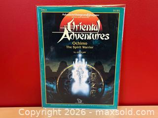 MaxSold Auction: Advanced Dungeons & Dragons 2nd Edition. Oriental Adventures Module OA3 Ochimo: The Spirit - London (Ontario, Canada) PARTNER MANAGED Downsizing Online Auction - Trillium Crescent