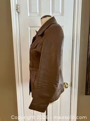 MaxSold Auction: A.M. Hertig Furs Ltd. Woman’s Brown Leather Jacket – Winnipeg Canada - London (Ontario, Canada) PARTNER MANAGED Downsizing Online Auction - Trillium Crescent