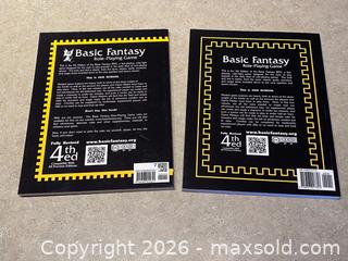 MaxSold Auction: Basic Fantasy Role-Playing Game – Lot of 2 (4th Edition) - London (Ontario, Canada) PARTNER MANAGED Downsizing Online Auction - Trillium Crescent